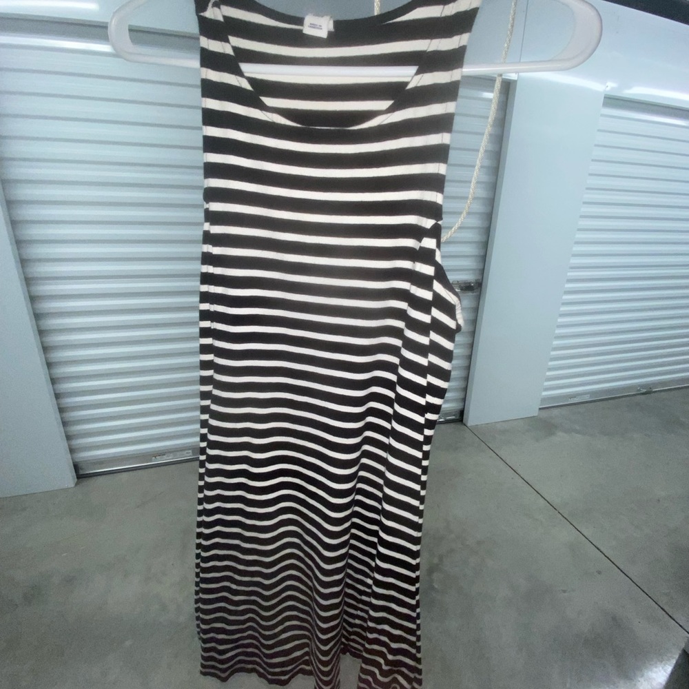 Black and white dress